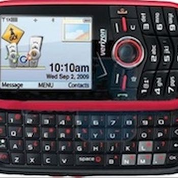 Phone with keyboard on the back / inside