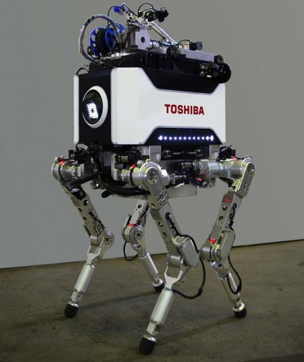 Quadruped walking robot