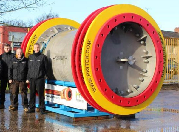 Sea Water Intake Pipe Pig