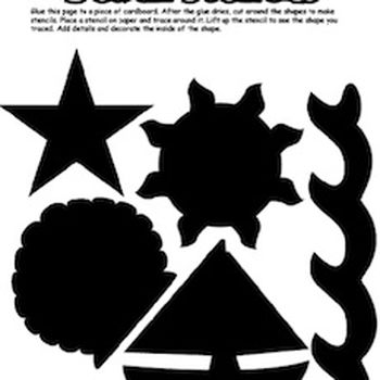 Mask borders of objects to be painted, use stencils