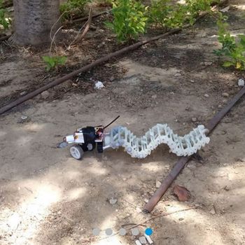 Single-Actuator Wave (SAW) robot