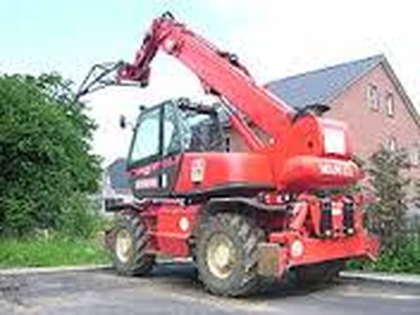 Telescopic handler crane