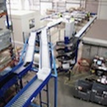 Delivery system in a factory