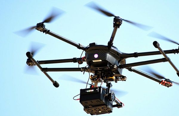 Radiation Mapping Drone