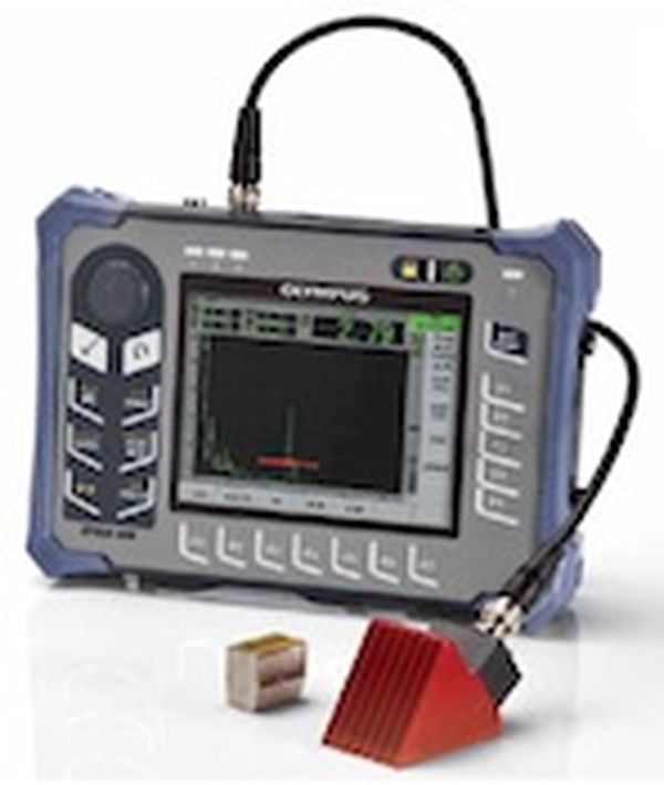 Non destructive testing for cracks using ultrasound