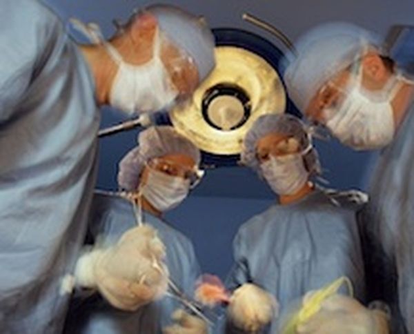 Lower body temperature to slow metabolism during operations
