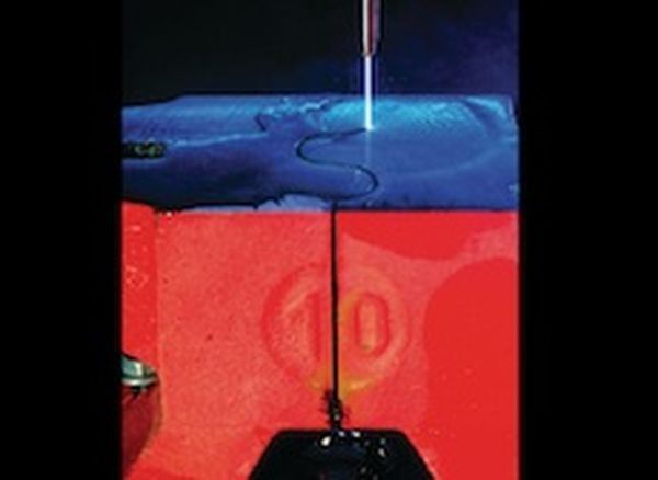Pulsed water jet cutting