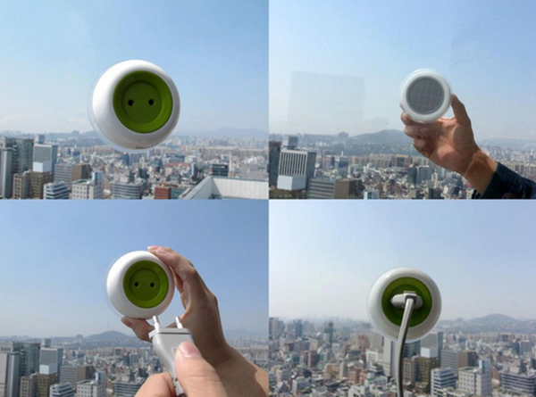 Solar-Powered Portable Electrical Outlet