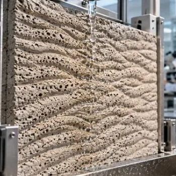 Self-cooling Cement Tiles