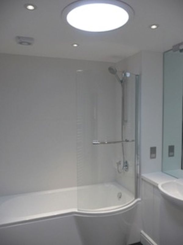 Bathroom light-switch starts extractor fan