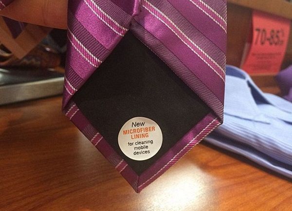 Microfibre Lined Tie