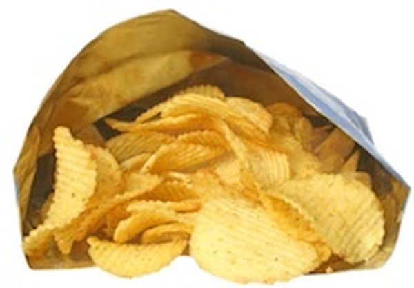 Food packaging done in a nitrogen rich atmosphere