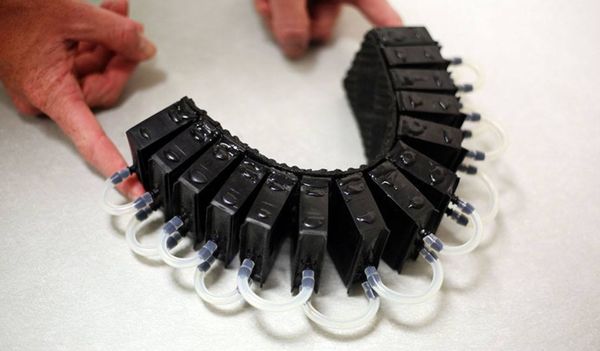 Soft-robotic knee actuators