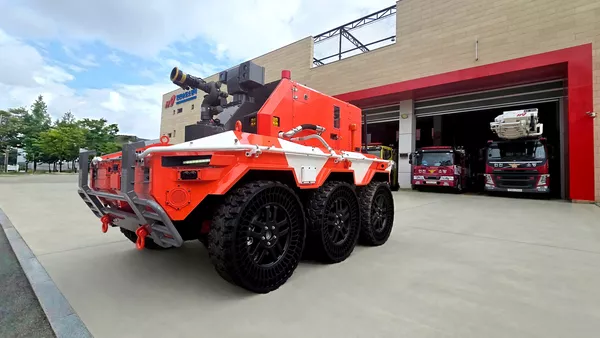 Unmanned Firefighting Robot