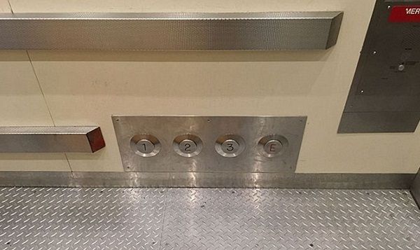 Floor Level Elevator Buttons