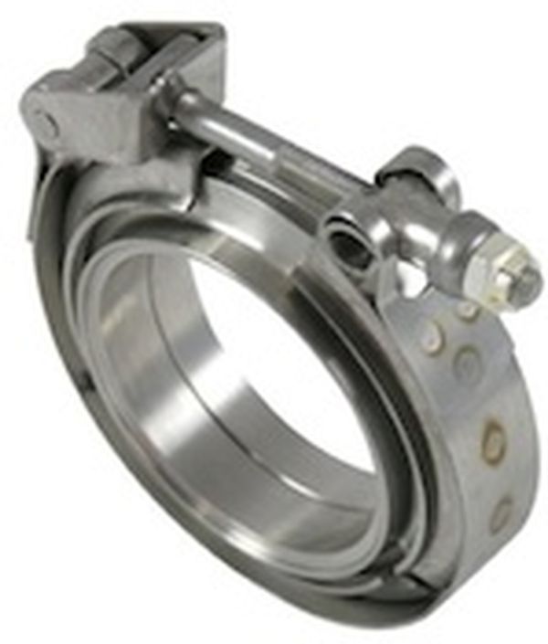V-band clamps for flanges
