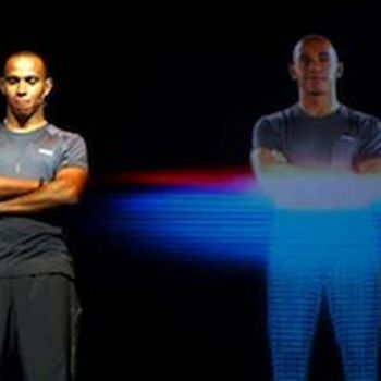 Virtual mock-ups using 3D holographic projection