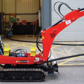 Adapted Mini-Digger