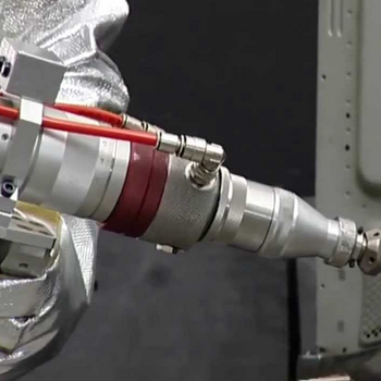 Hand operated laser cutting