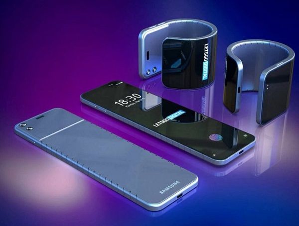 Bendable Wrist Cuff Smartphone