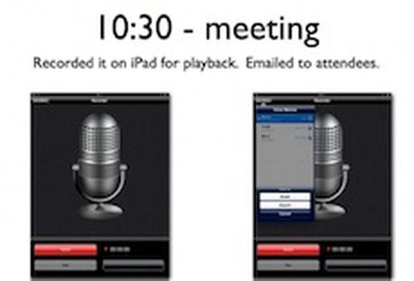 Recordings of meetings