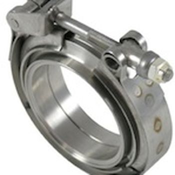 V-band clamps for flanges