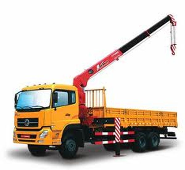 Truck-mounted crane