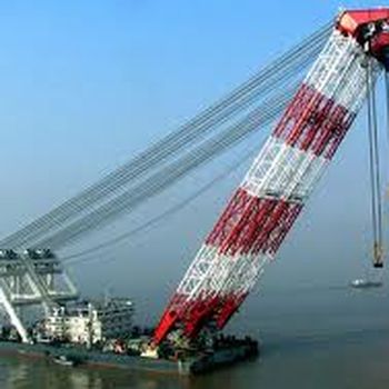 Floating crane