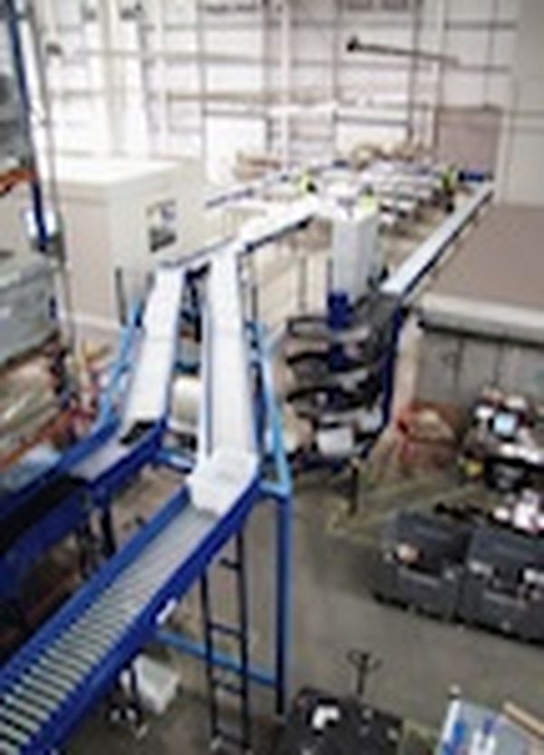 Delivery system in a factory