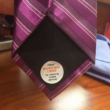 Microfibre Lined Tie