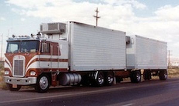 Trailer. Replace a large truck with a truck and trailer