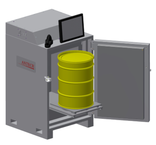 Segregated Waste Drum Monitor G3321-200-VLLW