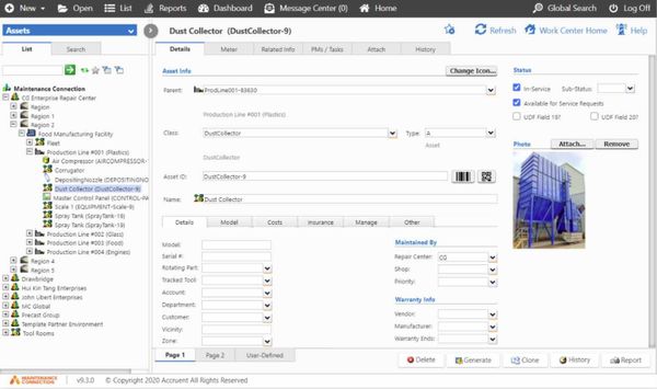 Maintenance Connection