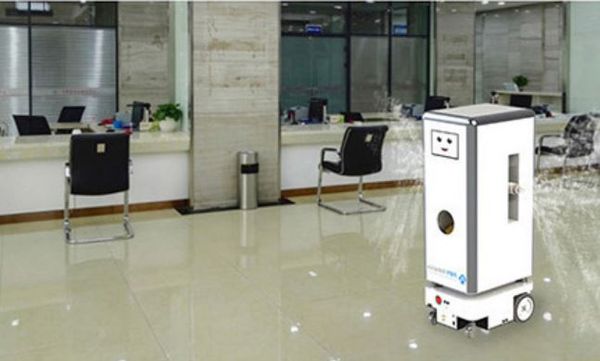 Amy-M2-D2 Spray Disinfection Robot