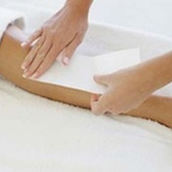 Leg waxing
