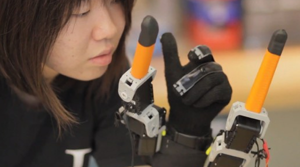 Supernumerary Robotic Fingers