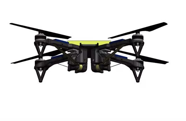 Passively Morphing Quadcopter