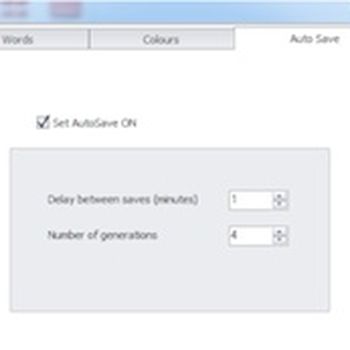 Autosave function in computer software