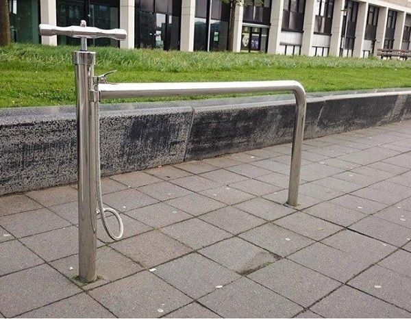 Public Bike Repair Stand