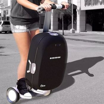 Olive Robotic Suitcase