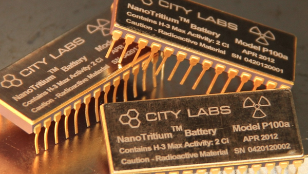 NanoTritium battery