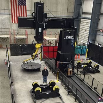AT&F Large Robotic Welding System