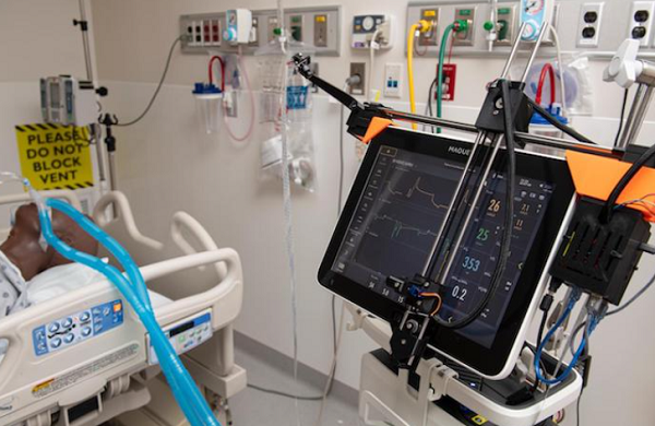 Robotic Controlled Ventilator