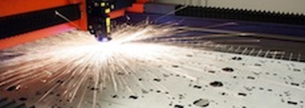 Holes cut before sheet-metal part formed