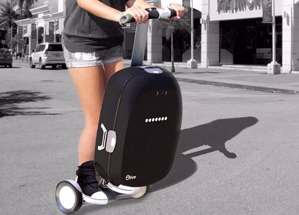 Olive Robotic Suitcase