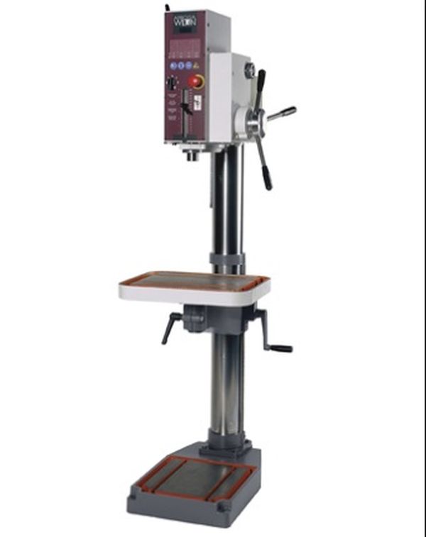Geared head drill press
