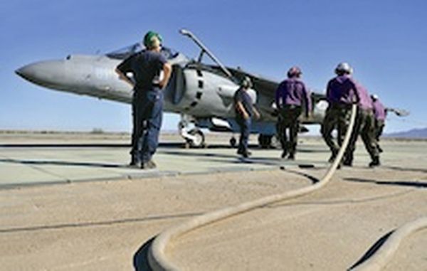Naval aviation fuel contains additives