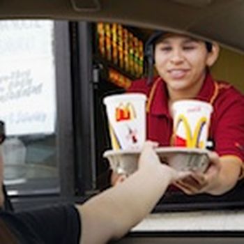 Drive through restaurant