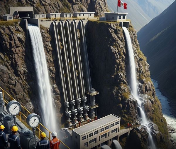 Cliff-Side Hydro Plant