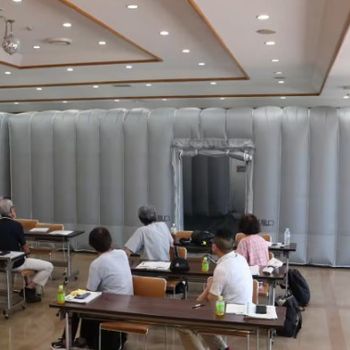 Radiation-shielded Tent